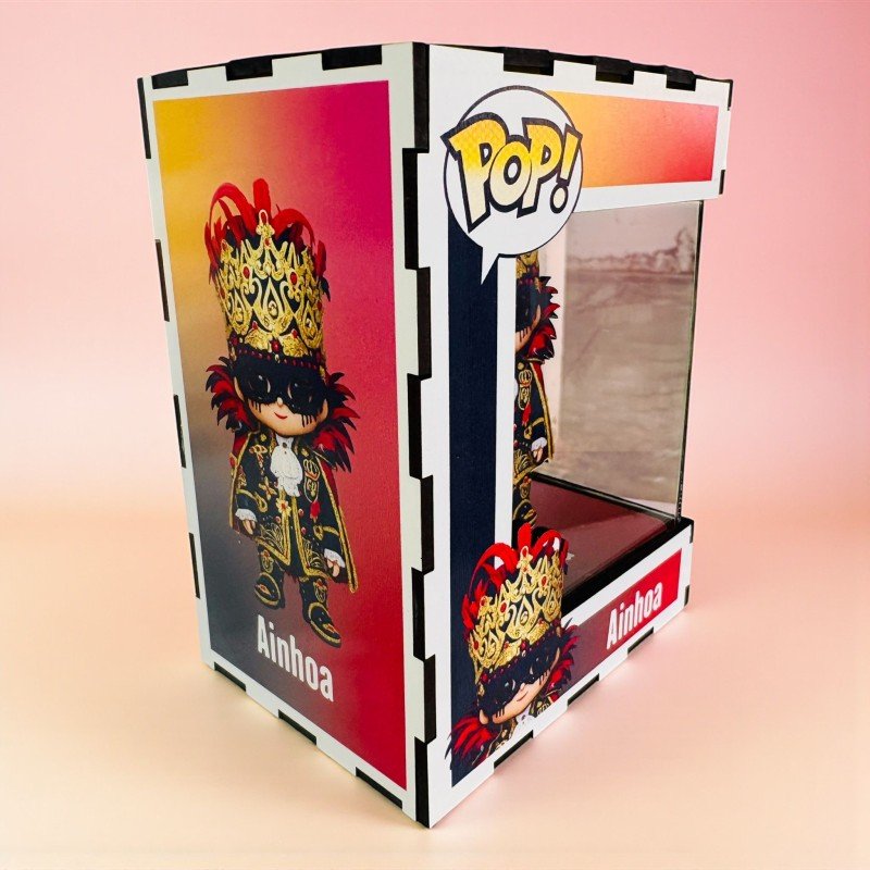 FUNKO DE MADERA PERSONALIZADO CARNAVAL