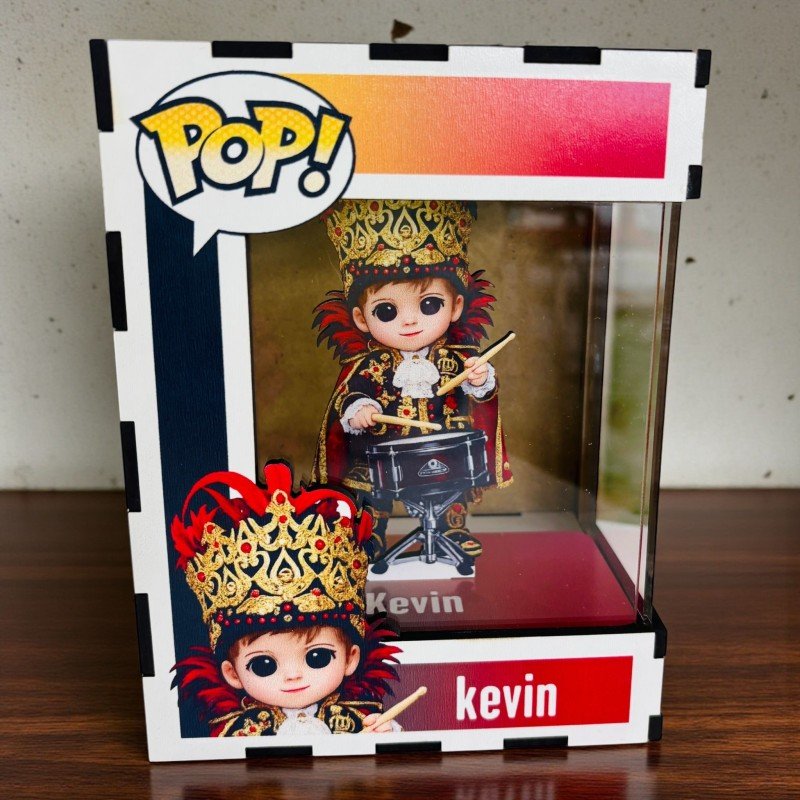 FUNKO DE MADERA PERSONALIZADO CARNAVAL