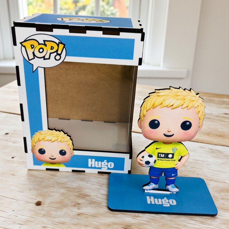 FUNKO DE MADERA FÚTBOL