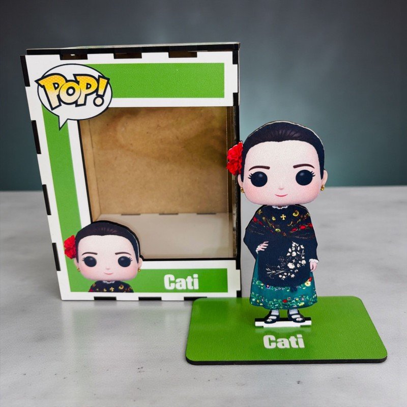 FUNKO DE MADERA FALLAS Y REGIONALES