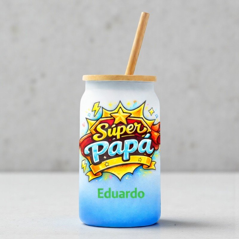 VASO COLOR SÚPER PAPÁ