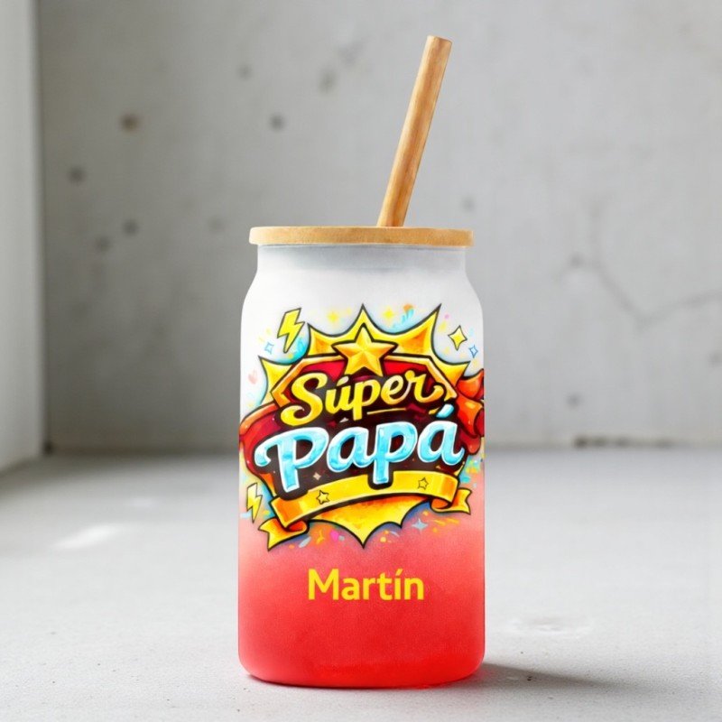 VASO COLOR SÚPER PAPÁ