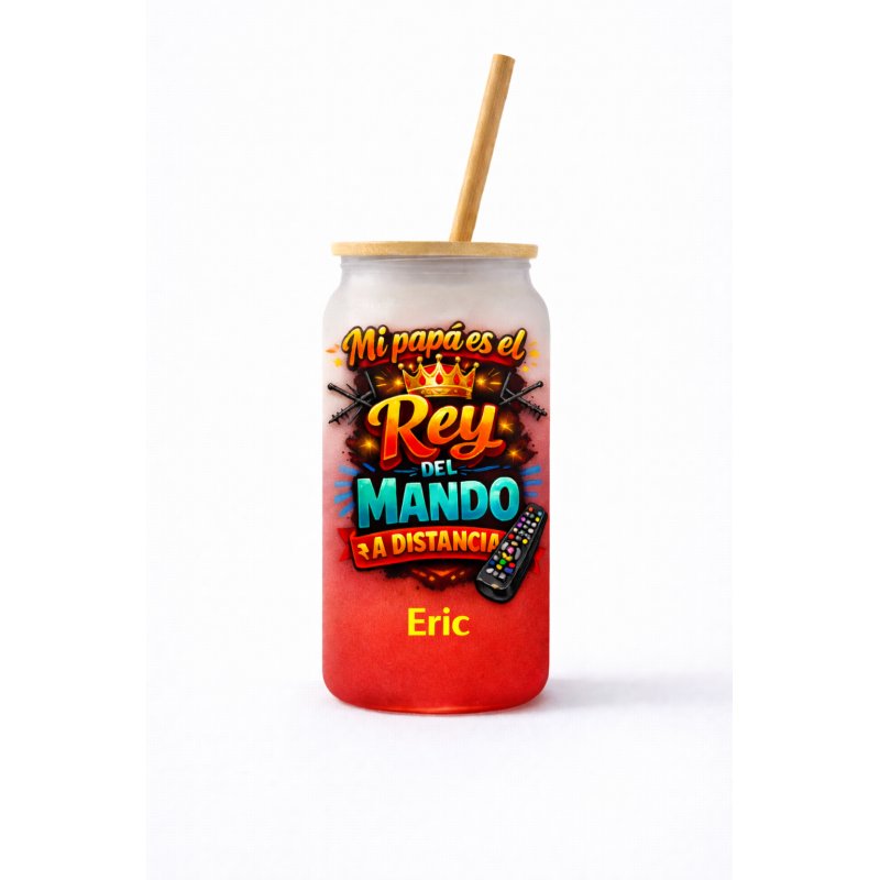 VASO COLOR REY DEL MANDO