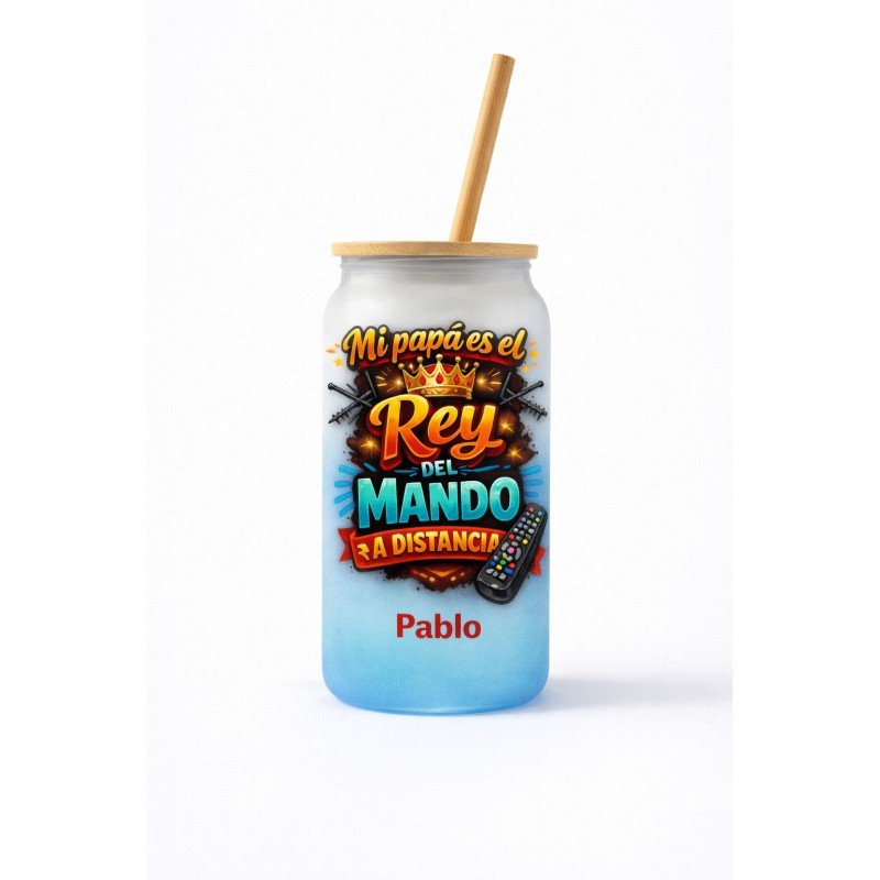VASO COLOR REY DEL MANDO