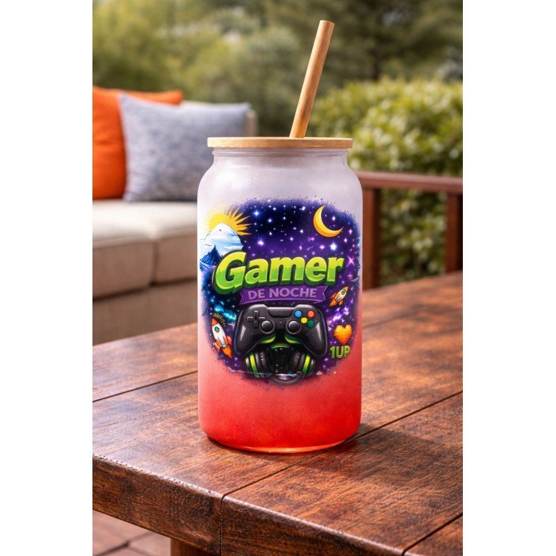 VASO COLOR PAPÁ GAMER