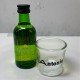 MINIATURA CON ALCOHOL + VASO DE CHUPITO
