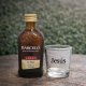 MINIATURA CON ALCOHOL + VASO DE CHUPITO