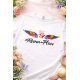 CAMISETA REINA DEL FLOW BLANCA