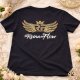 CAMISETA REINA DEL FLOW NEGRA