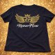CAMISETA REINA DEL FLOW NEGRA