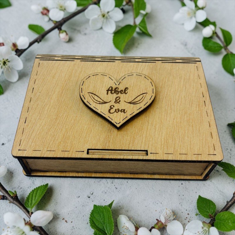 CAJA LIBRO ANILLOS O ARRAS