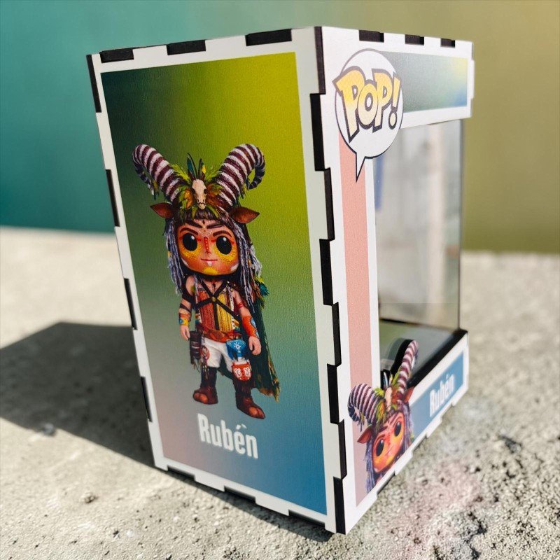FUNKO DE MADERA PERSONALIZADO CARNAVAL