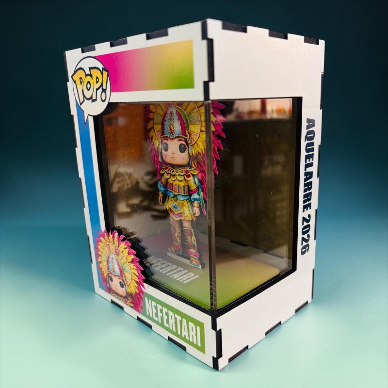 FUNKO DE MADERA PERSONALIZADO CARNAVAL
