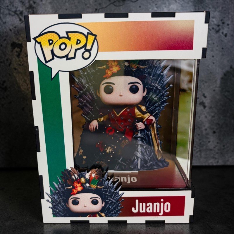 FUNKO DE MADERA PERSONALIZADO CARNAVAL