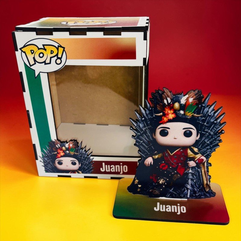 FUNKO DE MADERA PERSONALIZADO CARNAVAL