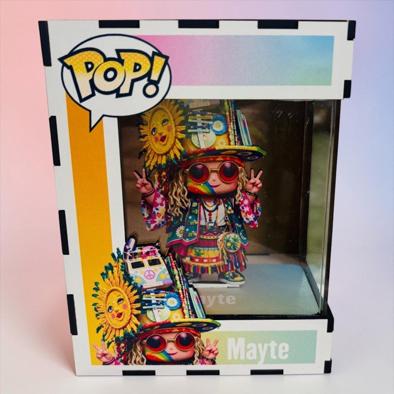 FUNKO DE MADERA PERSONALIZADO CARNAVAL