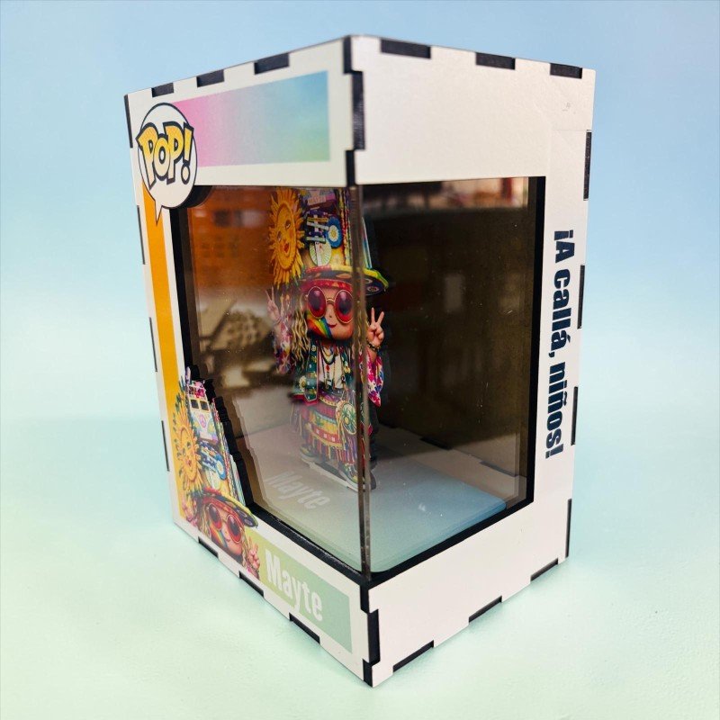 FUNKO DE MADERA PERSONALIZADO CARNAVAL