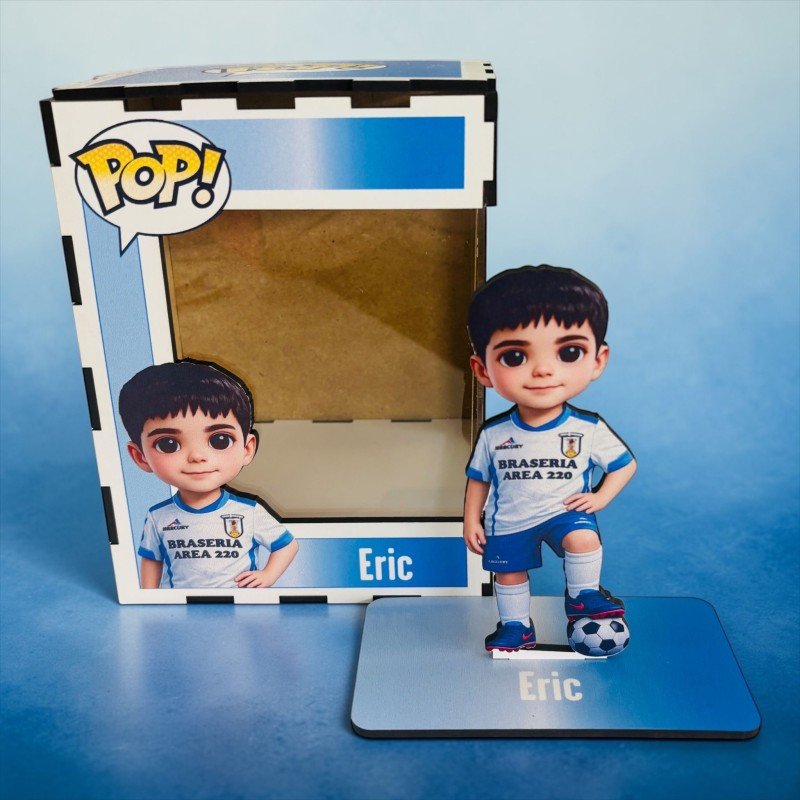 FUNKO DE MADERA FÚTBOL