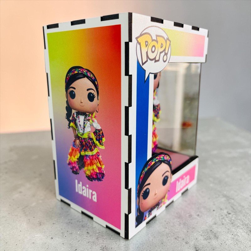 FUNKO DE MADERA PERSONALIZADO CARNAVAL