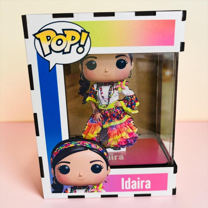 FUNKO DE MADERA PERSONALIZADO CARNAVAL
