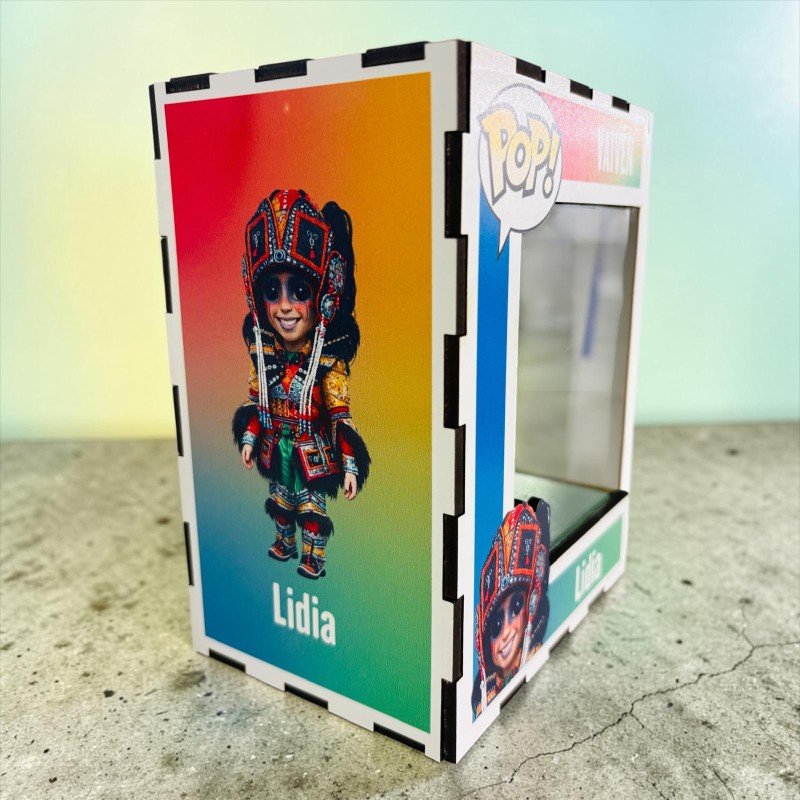 FUNKO DE MADERA PERSONALIZADO CARNAVAL