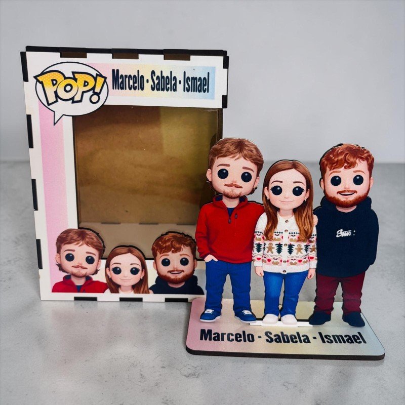 FUNKO DE MADERA PERSONALIZADO