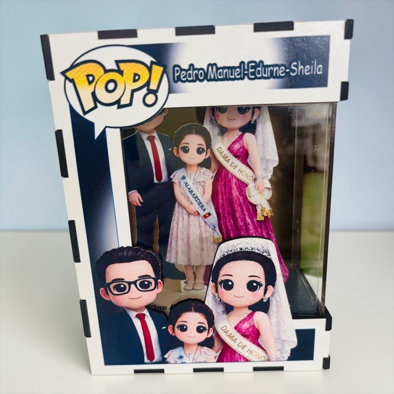 FUNKO DE MADERA PERSONALIZADO