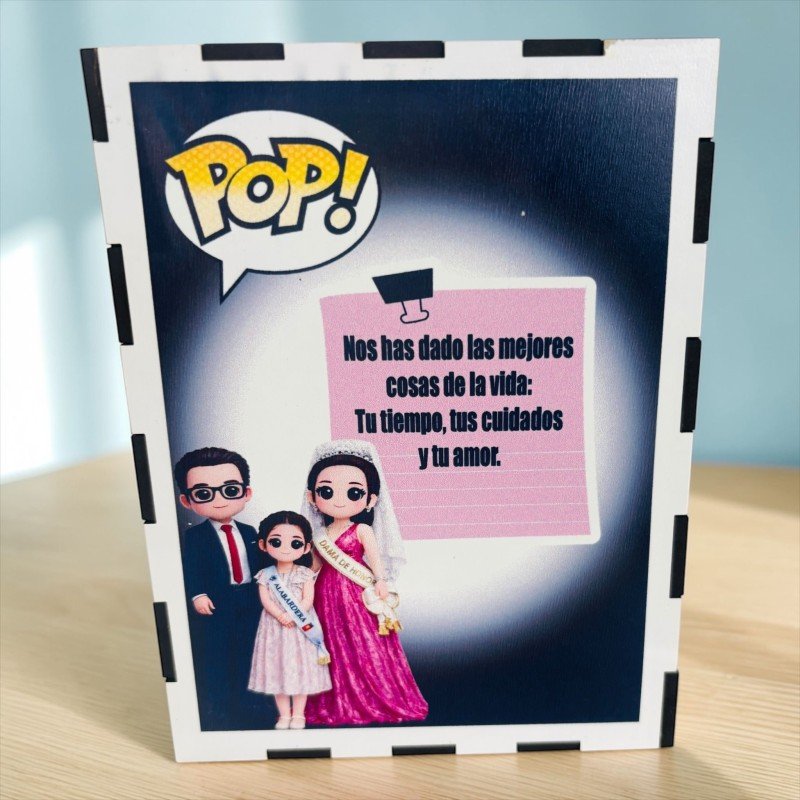 FUNKO DE MADERA PERSONALIZADO