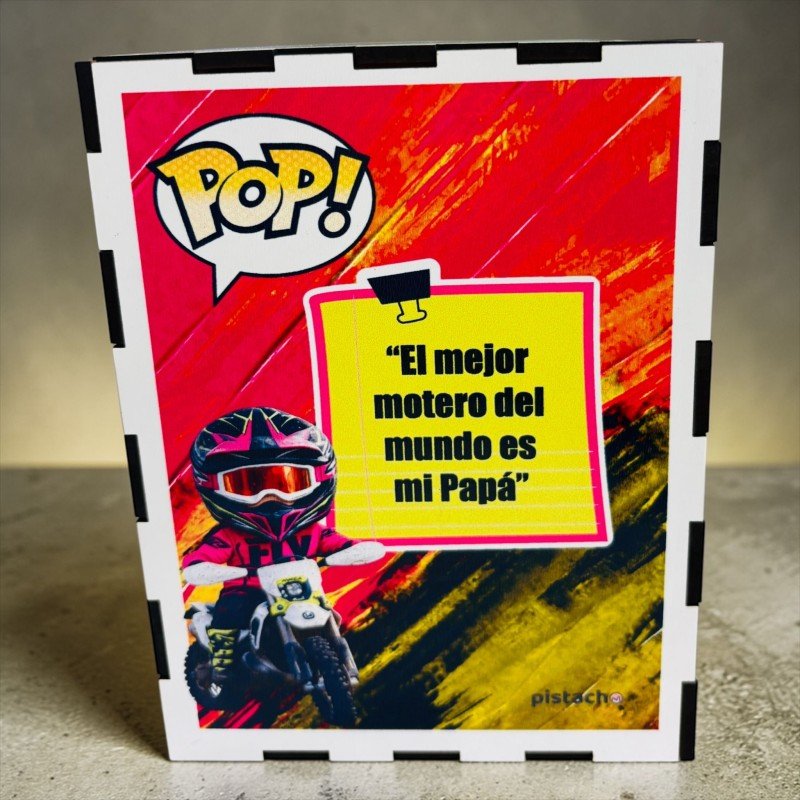 FUNKO DE MADERA MOTOS