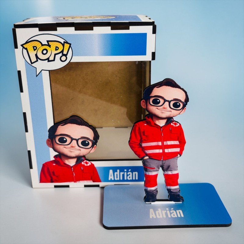 FUNKO DE MADERA PROFESIONES