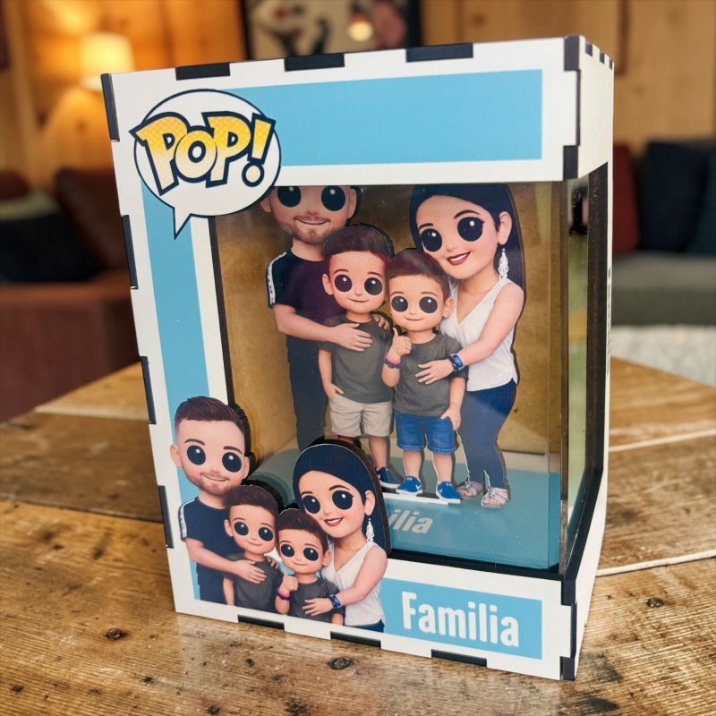 FUNKO DE MADERA PERSONALIZADO