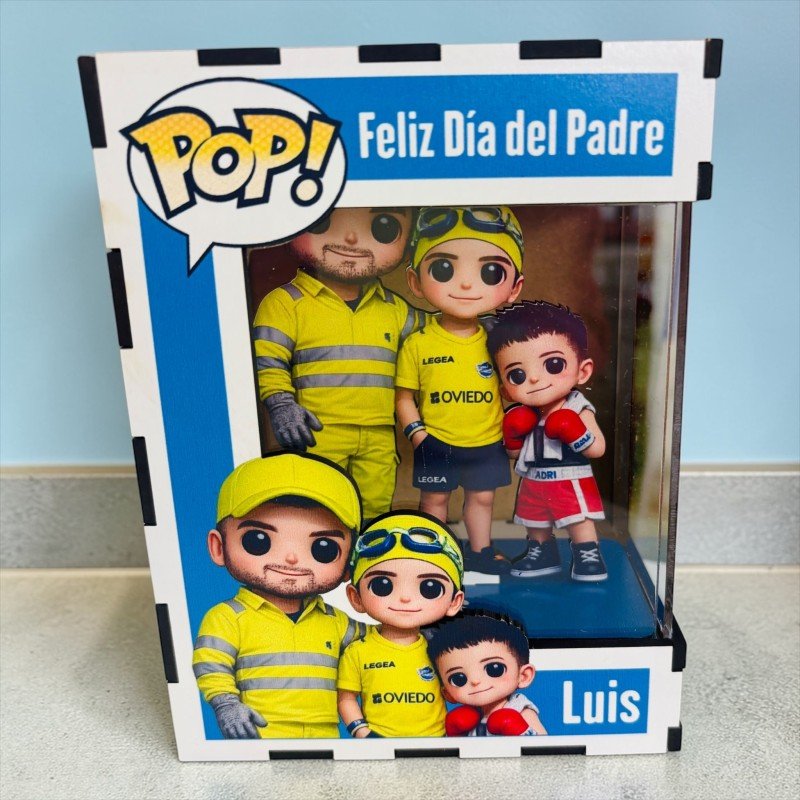 FUNKO DE MADERA PERSONALIZADO