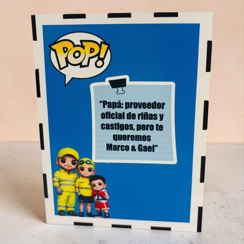 FUNKO DE MADERA PERSONALIZADO