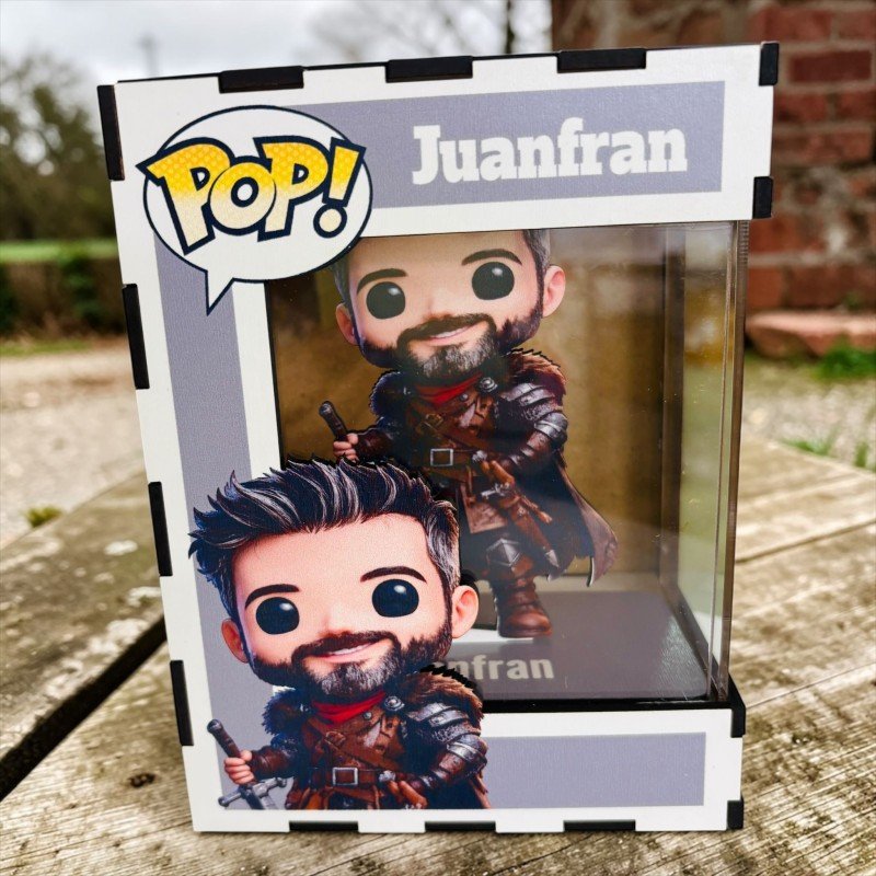 FUNKO DE MADERA SÚPER HÉROES