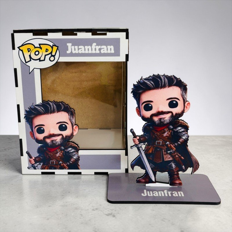 FUNKO DE MADERA SÚPER HÉROES