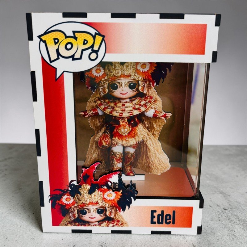 FUNKO DE MADERA PERSONALIZADO CARNAVAL