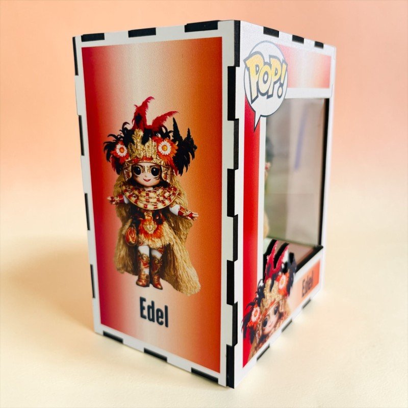 FUNKO DE MADERA PERSONALIZADO CARNAVAL