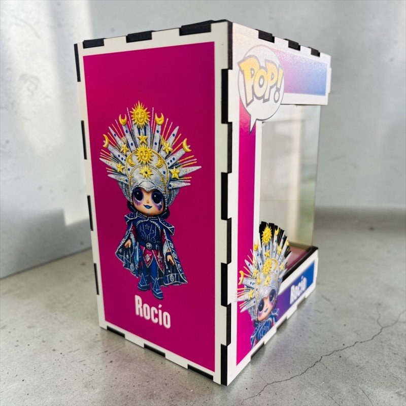 FUNKO DE MADERA PERSONALIZADO CARNAVAL