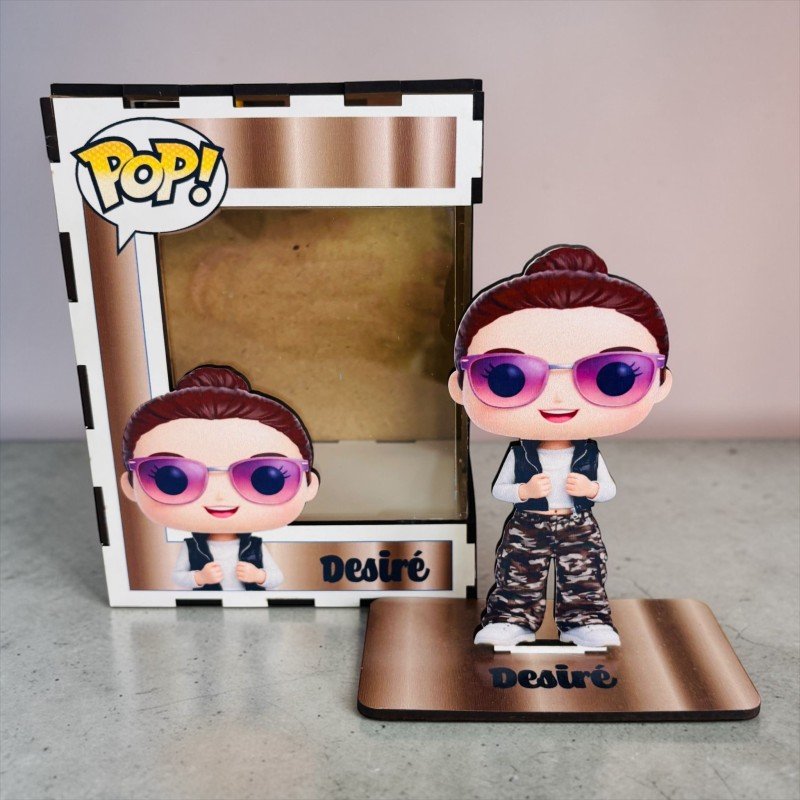 FUNKO DE MADERA PERSONALIZADO