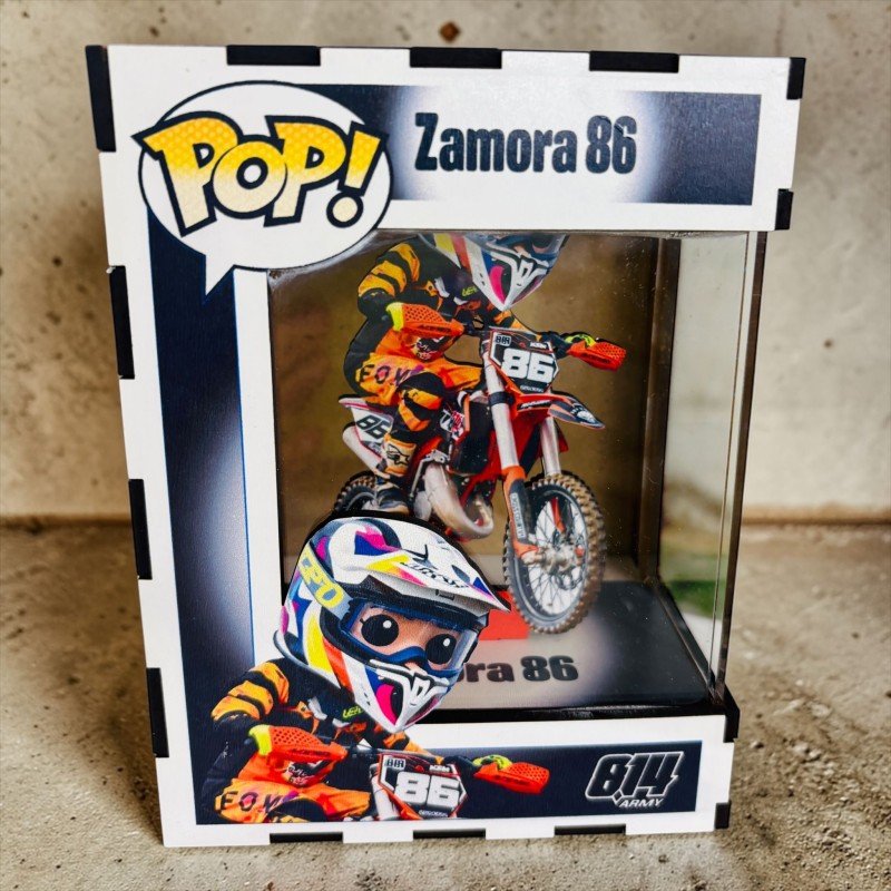 FUNKO DE MADERA MOTOS