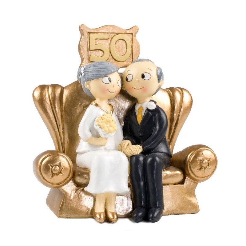 FIGURA NOVIOS 50 ANIVERSARIO