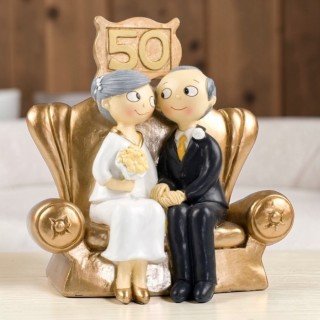 FIGURA NOVIOS 50 ANIVERSARIO
