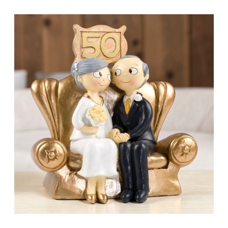 FIGURA NOVIOS 50 ANIVERSARIO