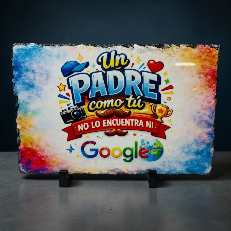 PIZARRA CON PADRE COMO TÚ