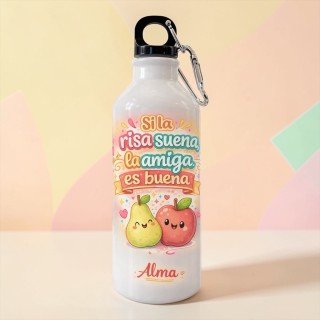 BOTELLA MOSQUETÓN SI LA RISA SUENA