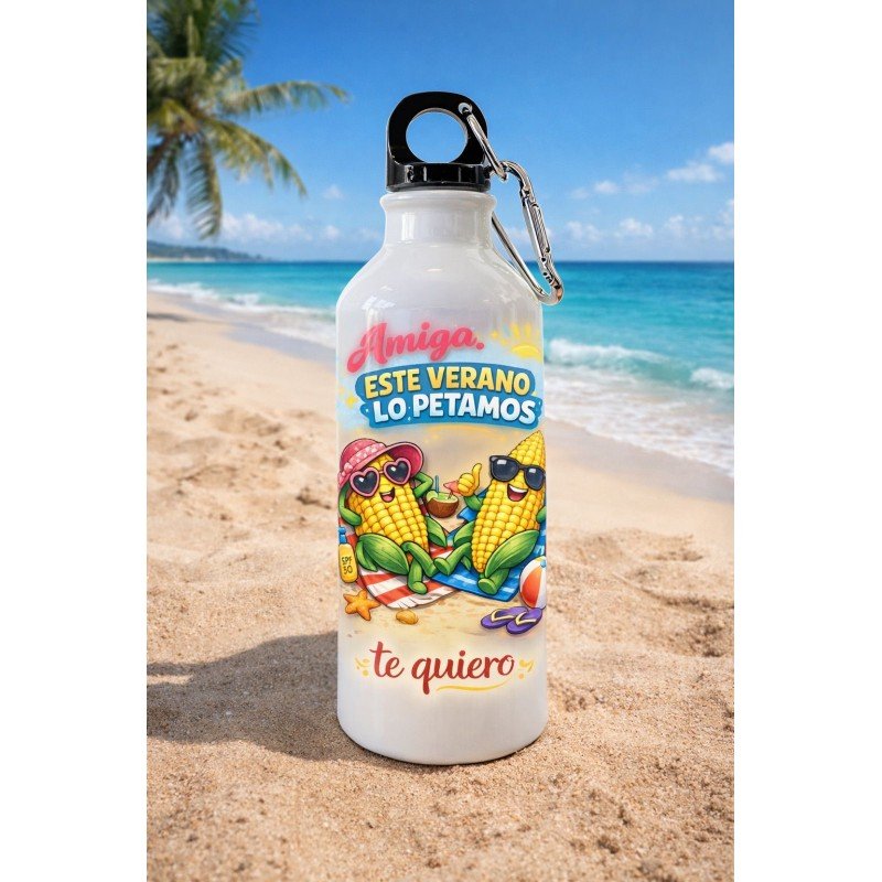 BOTELLA MOSQUETÓN LO PETAMOS