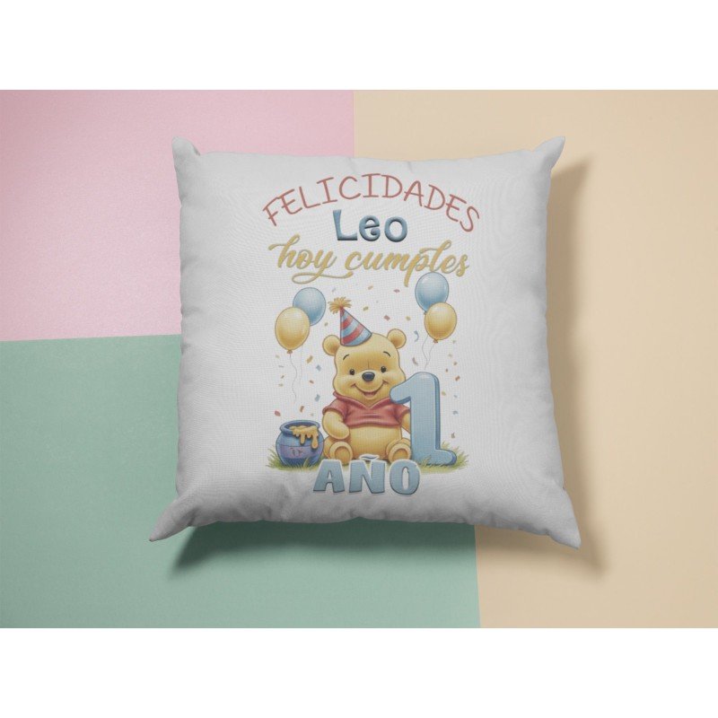 COJÍN FELIZ PRIMER AÑITO