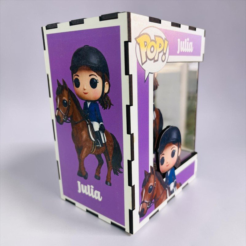 FUNKO DE MADERA HÍPICA