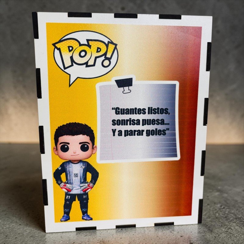 FUNKO DE MADERA FÚTBOL
