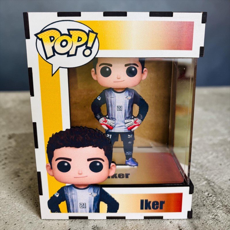 FUNKO DE MADERA FÚTBOL
